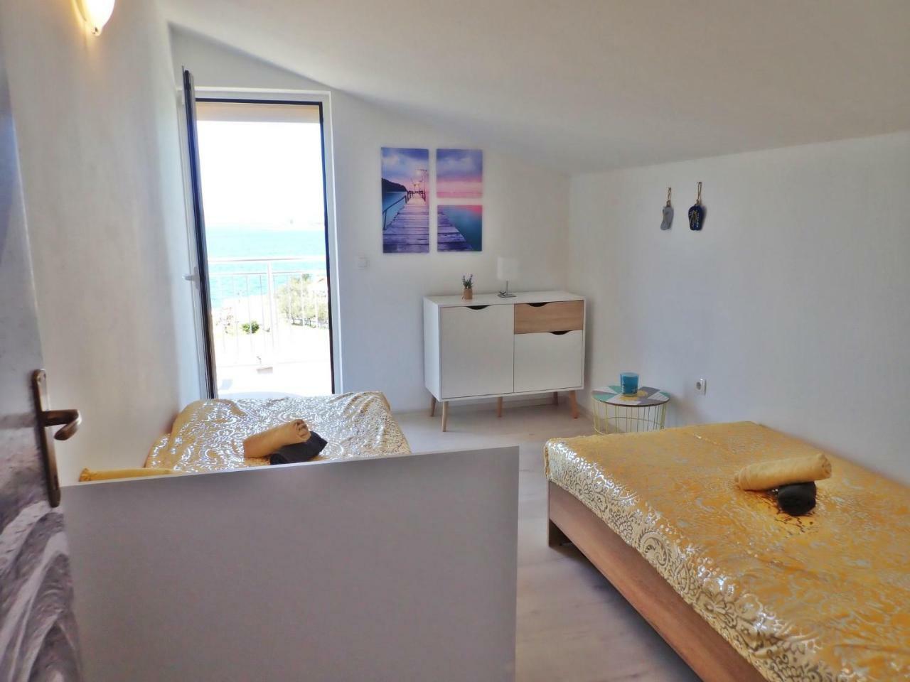 Apartment ELA enjoy breathtaking seaview Seline Eksteriør bilde